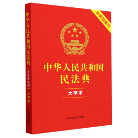 2023中华人民共和国民法典（大字本）（含典型案例）