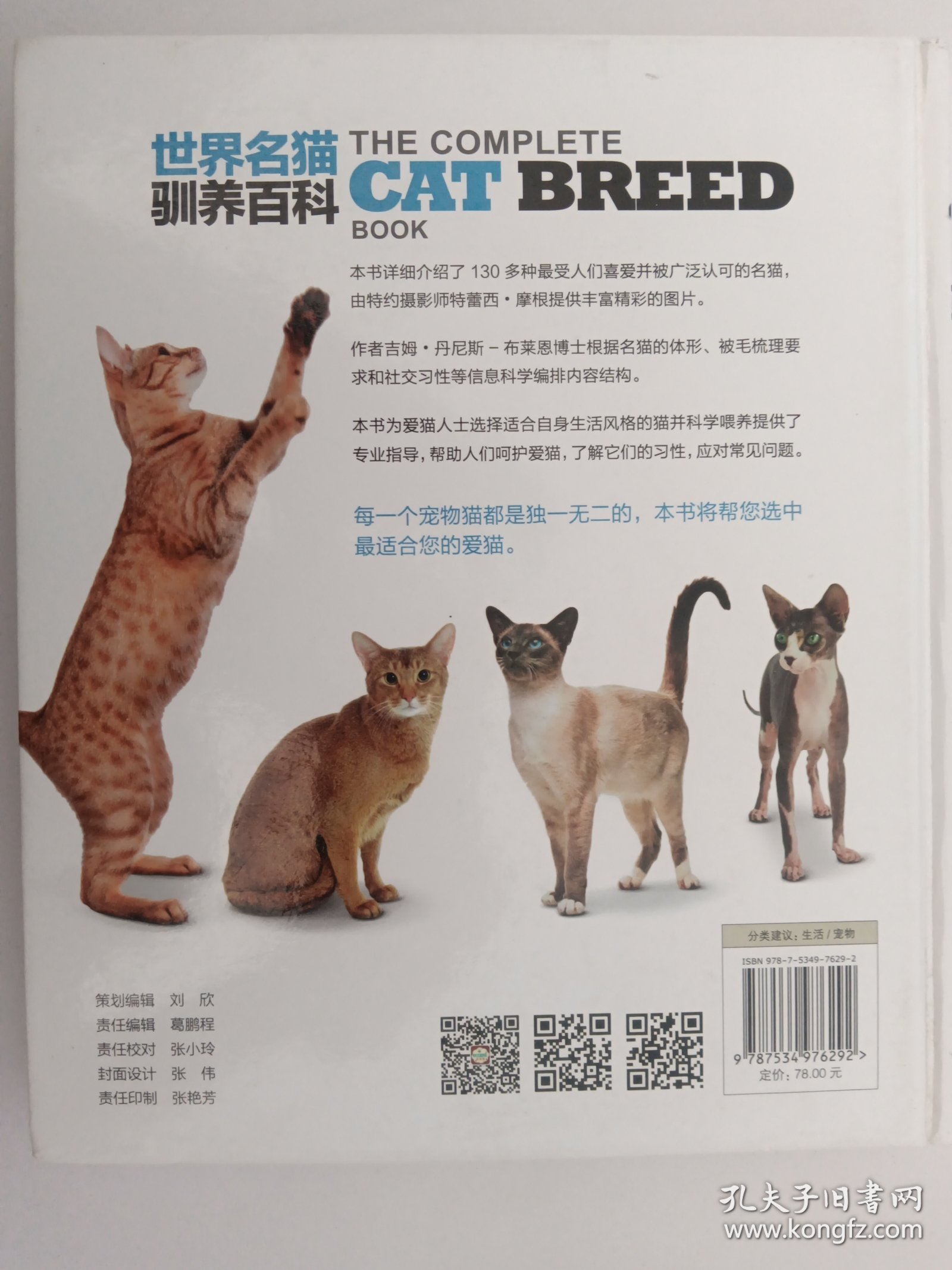 世界名猫训养百科 精装本