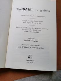 The 9-11 Investigations (Publicaffairs Reports) Paperback 2004by Steven Strasser 孤本绝版稀少价值急用有用防恐防暴新模式