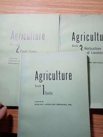 Agriculture  book 1  soils    三册    单本销售30元  新疆农业大学
新疆八一农学院 李国正