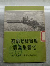 苏联怎样实现农业集体化