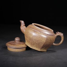 紫砂壶龙珠（高温窑变）黄玉麟