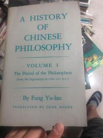 History of Chinese Philosophy , Vol. 1：The Period of the Philosophers