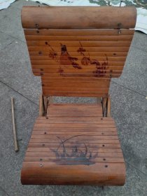 江安竹簧绘画椅子