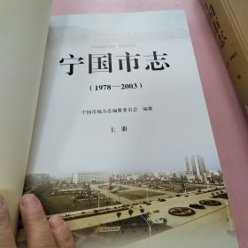 宁国市志 : 1978～2003（上下册）附光盘