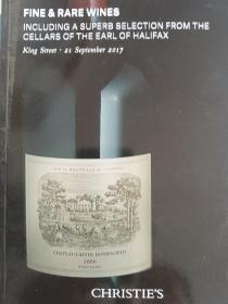 佳士得2017年9月fine&rare wines