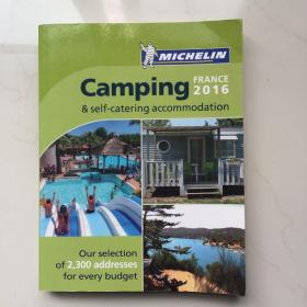 MICHELIN Guide Camping France 2016 & self catering accommodation  米其林指南 2016 年法国露营和自助式住宿