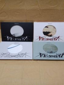 韩国专辑MONSTA.X..REASON,,1-4本，每本都有光盘海报