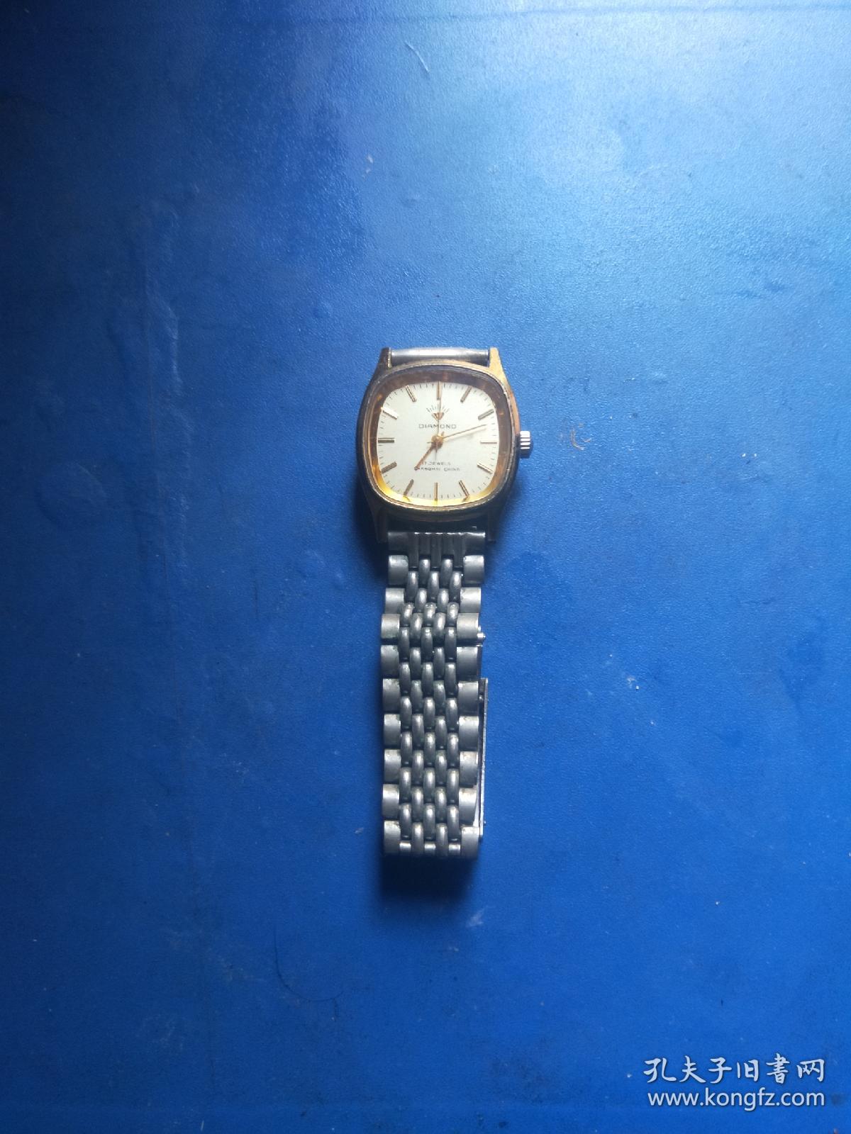上海钻石牌中性机械手表(上83)