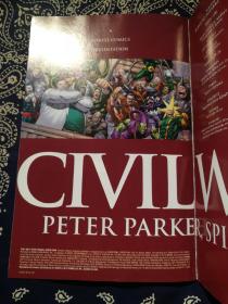 《Civil War: Peter Parker, Spider-Man 》(New Printing)
《内战：彼得·帕克，蜘蛛侠》( Marvel漫威英文原版漫画 )