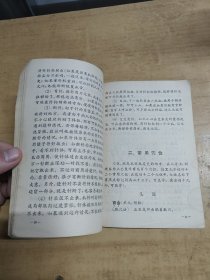 农民卫生员針灸本（试行本）