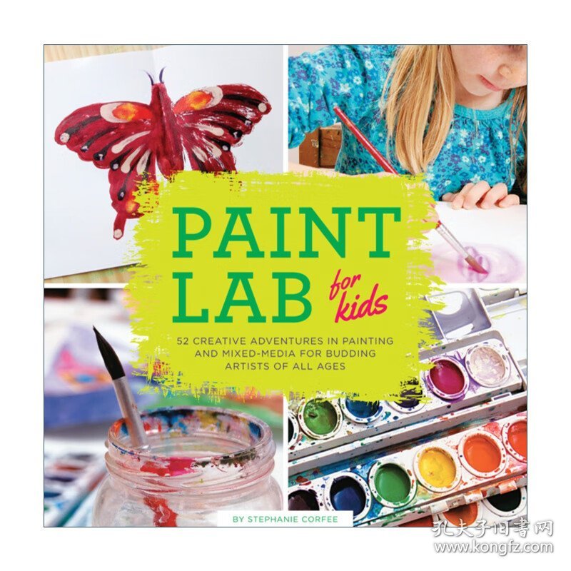 Paint Lab for Kids:52 Creative Adventures in Painting and Mixed Media for Budding Artists of All Ages 为孩子的绘画实验室