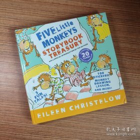 Five Little Monkeys Storybook Treasury 五只小猴子 英文原版
