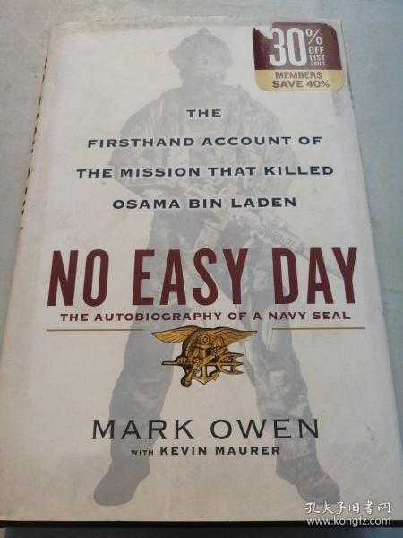 No Easy Day：The Firsthand Account of the Mission That Killed Osama Bin Laden