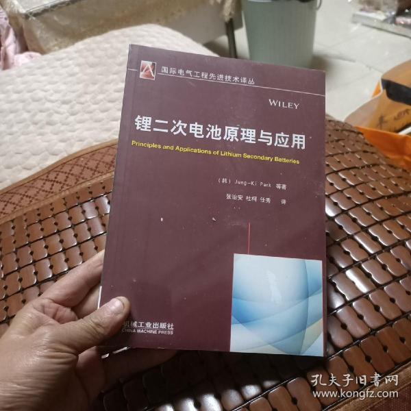 国际电气工程先进技术译丛：锂二次电池原理与应用