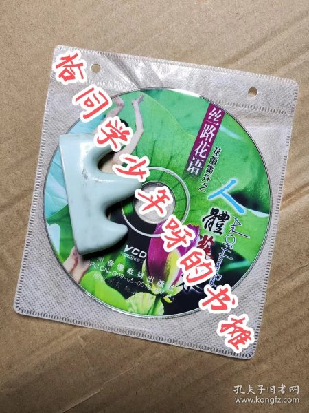 人体艺术 VCD 丝路 花语 VCD简装 光盘