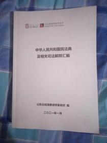 中华人民共和国民法典及相关司法解释汇编(2021年版)