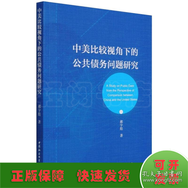 中美比较视角下的公共债务问题研究