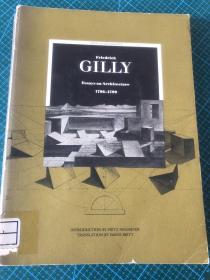 Friedrich gilly ，essays on architecture 1796-1799