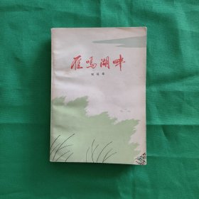 雁鸣湖畔 红色文学【雁鸣湖畔】布脊精装 私藏美品 白纸铅印本 封面漂亮