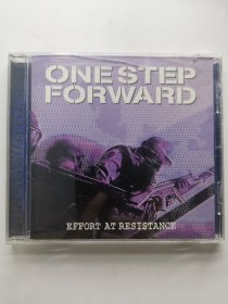 版本自辩 拆封 日本 硬核摇滚 音乐 1碟 CD One Step Forward Effort At Resistance