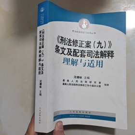 《刑法修正案（九）》条文及配套司法解释理解与适用