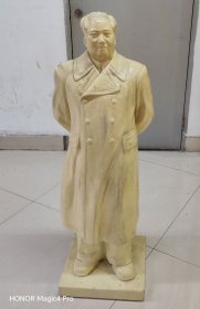 毛主席石膏立像