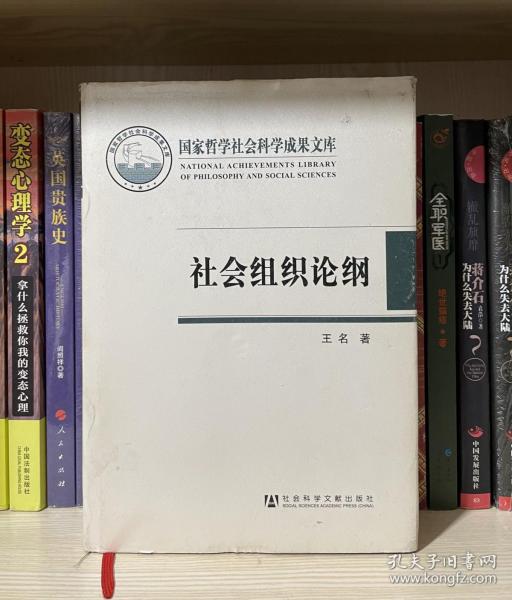 国家哲学社会科学成果文库：社会组织论纲