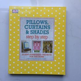 英文原版 Pillows, Curtains, and Shades Step by Step: 25 Soft-Furnishing Projects for the Home  枕头、窗帘和窗帘循序渐进：25 个家居软装案例