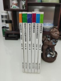 从新视角看汉字俗文字学 汉语语法变换研究 汉语语用学 代语言学的历史与现状 汉语语言学 语言与文化的现代思考