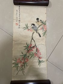 早期清代画家马元驭花鸟软片