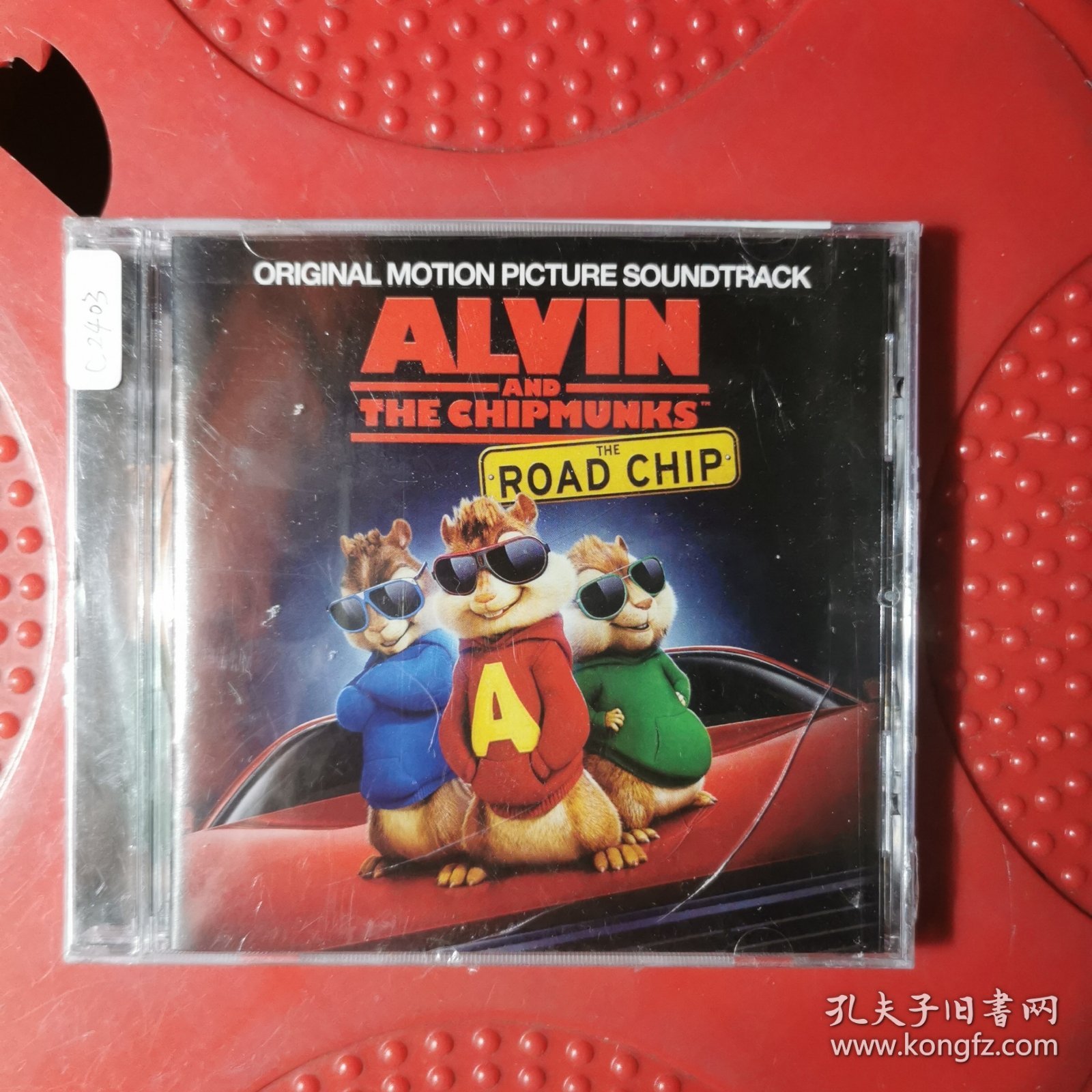 C2403 Soundtrack - Alvin & The Chipmunks Road Chip 鼠来宝原声cd全新未拆封