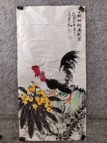 【得自画家本人，保真交流】高辉，本名高武军，书名高辉，字墨香，1967年生，西安艺术学院毕业，现为陕西省山水研究会会，西安市书协会员，渭南市美协会员，主攻山水 ，兼画人物， 花鸟