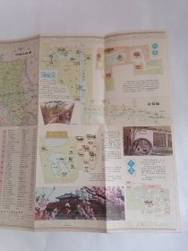 老地图：（1985年3月版）扬州市交通旅游地图