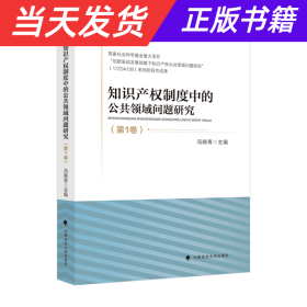 知识产权制度中的公共领域问题研究（第1卷）