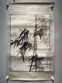 崔森茂
65*45cm，镜心
当代著名中国画家，现任中国美术家协会北京会员，高级美术设计师 。早年师从王雪涛学习花鸟画。后经王雪涛先生介绍，又师从颜地学习山水画。