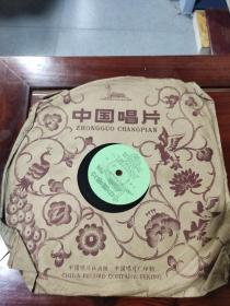 早期黑胶唱片：60年代好品-（78转）～《英语语音教学留声片》