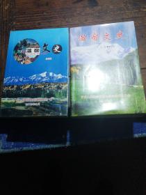 温宿文史，一，二，三合订本，第四辑，共2本