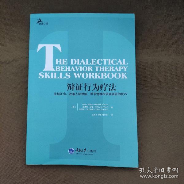 辩证行为疗法：掌握正念、改善人际效能、调节情绪和承受痛苦的技巧