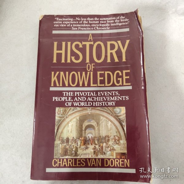 A History of Knowledge：Past, Present, and Future