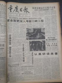 重庆日报1993年11月11日