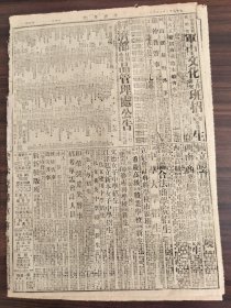 中华民国三十二年八月中央日报1943年8月16日日寇在南阳的大阴谋联合国发动南洋政治攻势远航2500里盟机炸婆罗洲英首相由美返加罗邱初步会商完成盟军逼近拜洛歌克利普斯深切认识中国抗战关系重大德清县击沉敌舰浙皖我袭敌得手义官方通讯社宣布罗马为不设防城市盟军战埃纳山纪念大西洋宪章罗斯福重申大义纪念八一三报道胜利传单民众争先传送运输协会成立国立体育师范学校西南高级商业职业学校立信会计专科学校文德女子中学