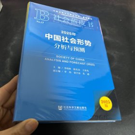 社会蓝皮书2025年中国社会形势分析与预测