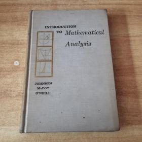 introduction to mathematical Analysis