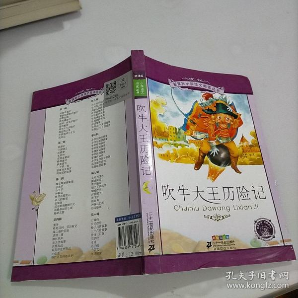 新课标小学语文阅读丛书：吹牛大王历险记（彩绘注音版）