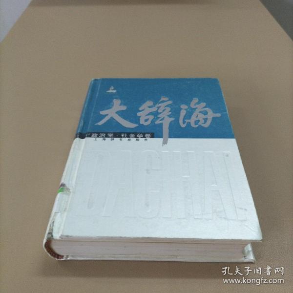 大辞海：政治学.社会学卷