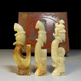 珍藏和田玉贵人一箱 13×4㎝ 重375克