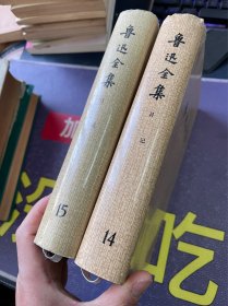 鲁迅全集 14、15日记 2本合售 精装