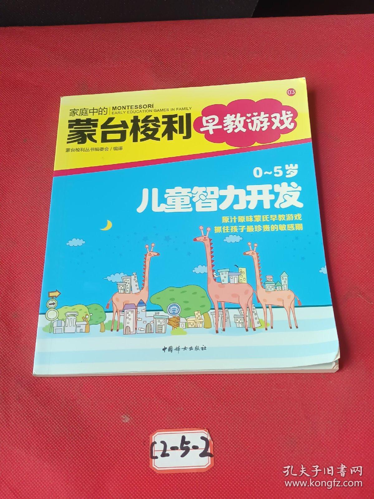 家庭中的蒙台梭利早教游戏：0～5岁儿童智力开发