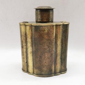 老铜茶叶罐